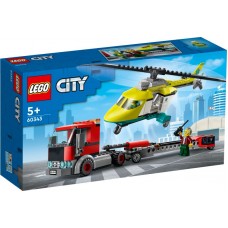 LEGO® City Gelbėjimo sraigtasparnio transporteris 60343